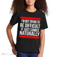 Being Difficult Comes Naturally Kids T-Shirt thumb 2
