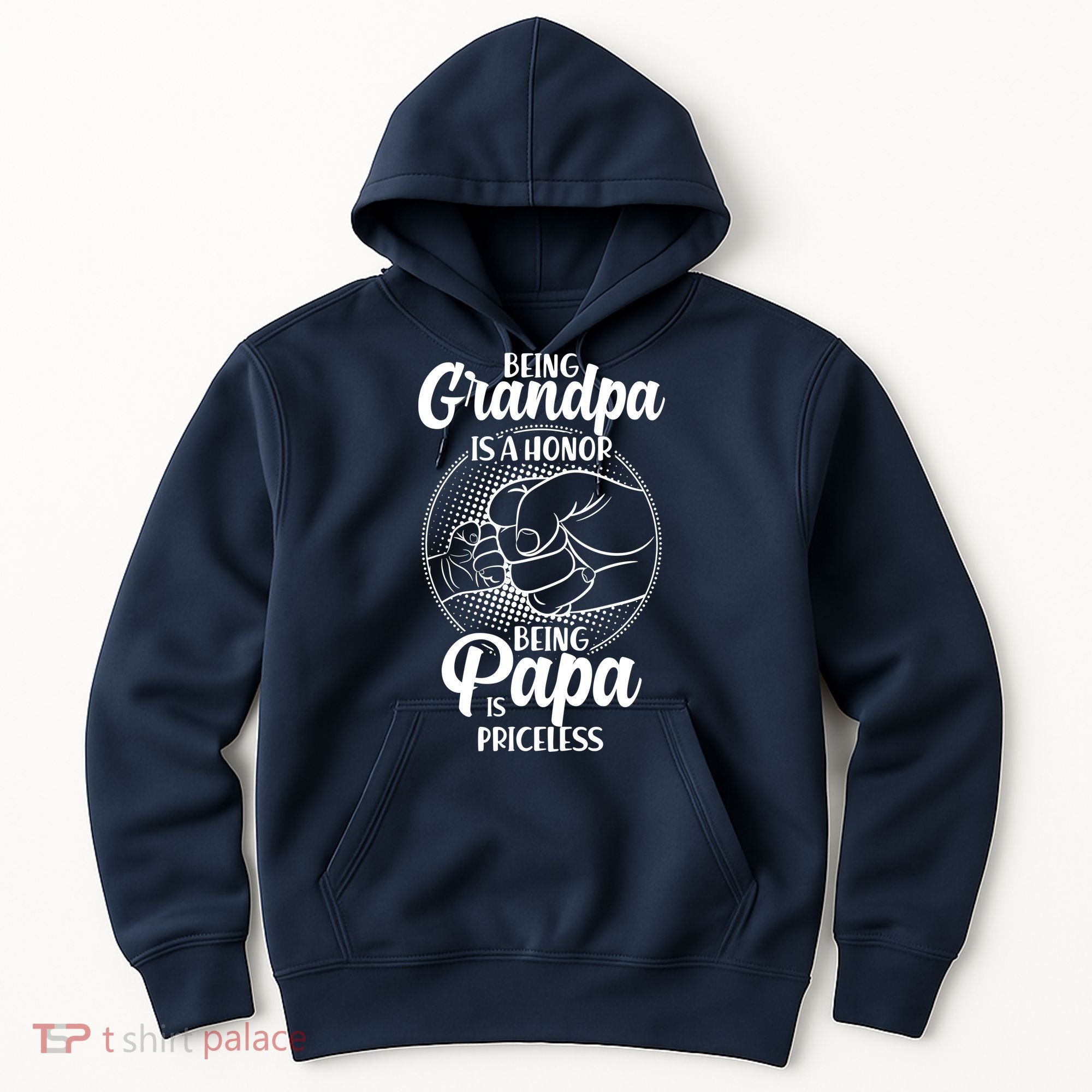 Being Grandpa Is A Honor Being Papa Is Priceless Hoodie