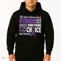 Being Strong Is The Only Choice Lupus Awareness Hoodie thumb 2