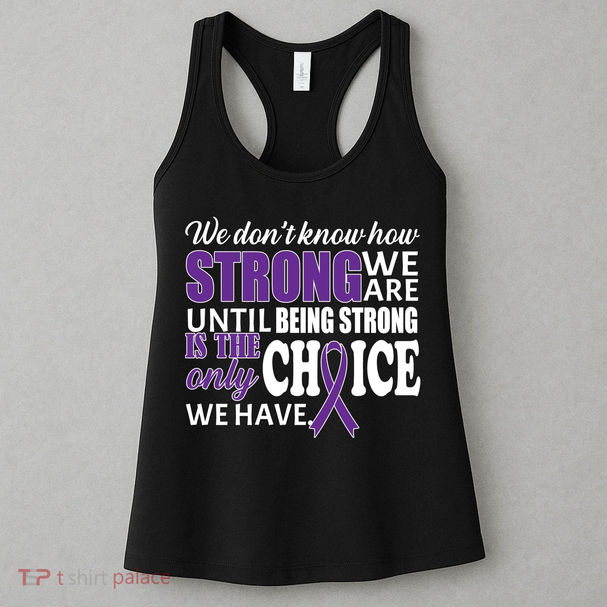 Being Strong Is The Only Choice Lupus Awareness Women's Tank Top