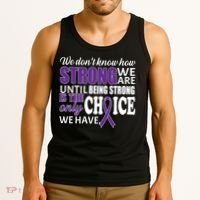 Being Strong Is The Only Choice Lupus Awareness Tank Top thumb 3