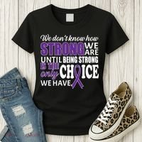 Being Strong Is The Only Choice Lupus Awareness Women's T-Shirt thumb 3