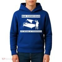 Ban Exorcisms Life Begins At Possession Apparel Kids Hoodie thumb 4