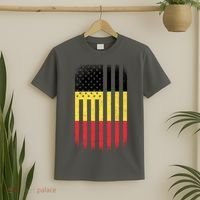 Vintage Flag Of Belgium T-Shirt thumb 2
