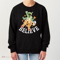 Believe Alien Unicorn Women's Sweatshirt thumb 0