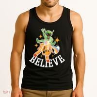 Believe Alien Unicorn Tank Top thumb 3