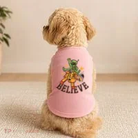 Believe Alien Unicorn Doggie Tank thumb 2