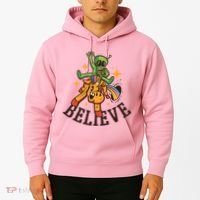 Believe Alien Unicorn Hoodie thumb 2
