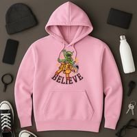 Believe Alien Unicorn Hoodie thumb 3