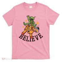 Believe Alien Unicorn T-Shirt thumb 0