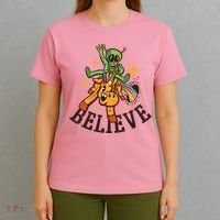 Believe Alien Unicorn T-Shirt thumb 4