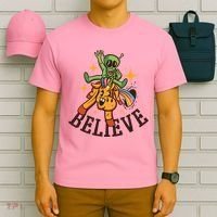 Believe Alien Unicorn T-Shirt thumb 6