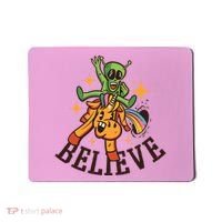 Believe Alien Unicorn Mousepad thumb 0