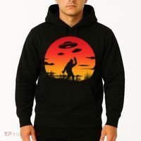 Believe Bigfoot UFO Hoodie thumb 2