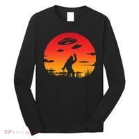 Believe Bigfoot UFO Long Sleeve Shirt thumb 0