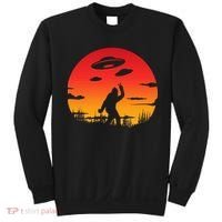 Believe Bigfoot UFO Sweatshirt thumb 0