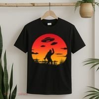 Believe Bigfoot UFO T-Shirt thumb 2