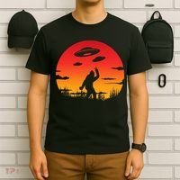 Believe Bigfoot UFO T-Shirt thumb 6