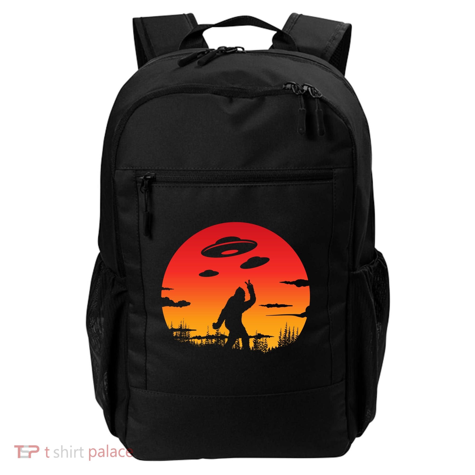 Believe Bigfoot UFO Backpack