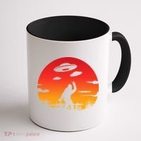 Believe Bigfoot UFO Coffee Mug thumb 1
