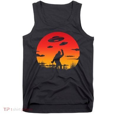 Believe Bigfoot UFO Tank Top