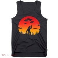 Believe Bigfoot UFO Tank Top thumb 0