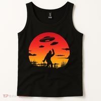 Believe Bigfoot UFO Tank Top thumb 2