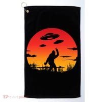Believe Bigfoot UFO Golf Towel thumb 0