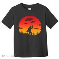 Believe Bigfoot UFO Toddler T-Shirt thumb 0