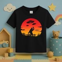 Believe Bigfoot UFO Toddler T-Shirt thumb 3