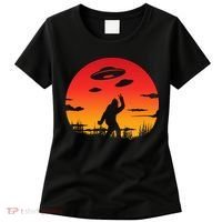 Believe Bigfoot UFO Women's T-Shirt thumb 0
