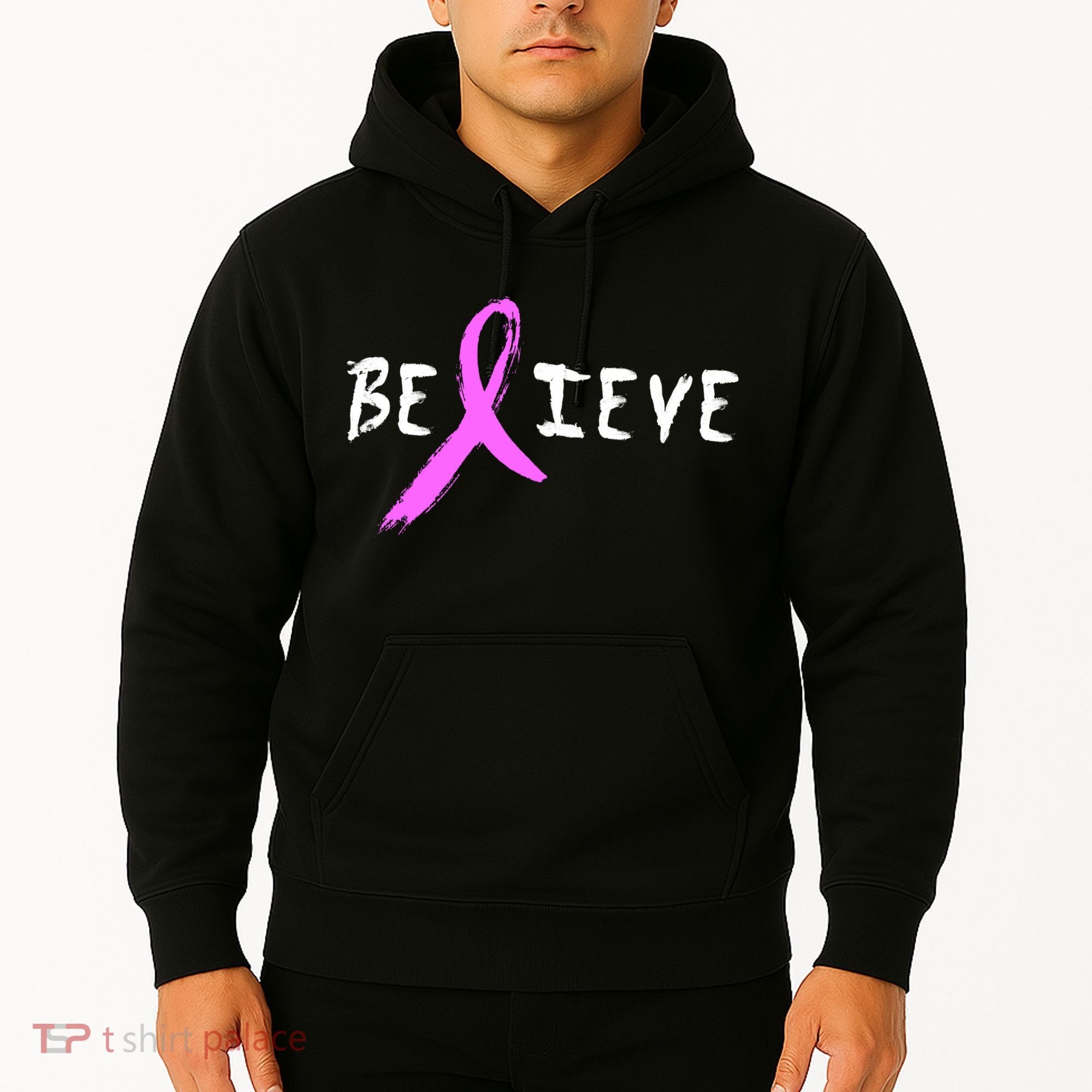 Believe Breast Cancer Hoodie