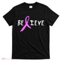 Believe Breast Cancer T-Shirt thumb 0
