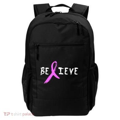 Believe Breast Cancer Backpack