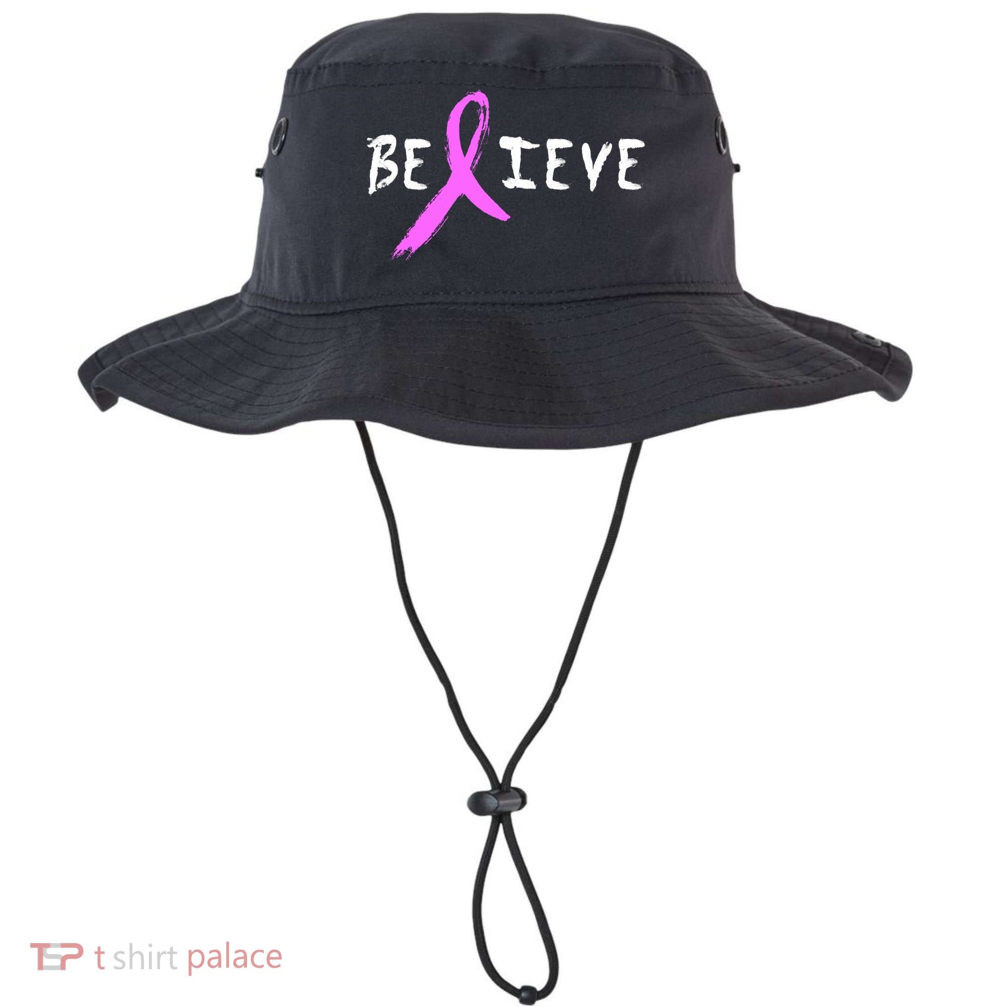 Believe Breast Cancer Bucket Hat
