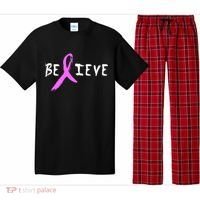 Believe Breast Cancer Pajama Set thumb 0