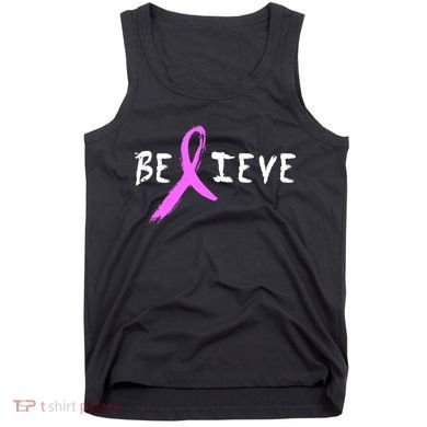 Believe Breast Cancer Tank Top