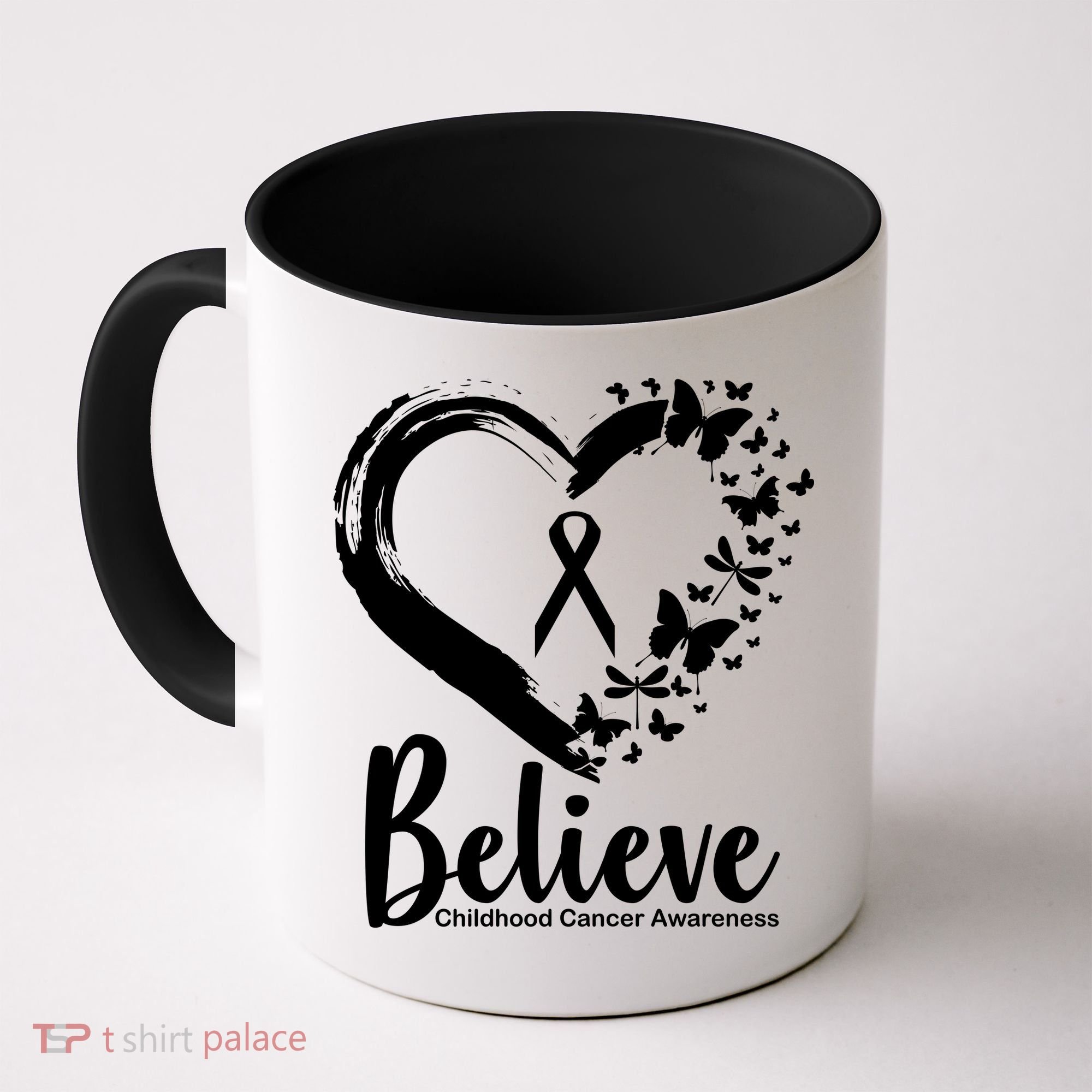 Believe Childhood Cancer Awareness Coffee Mug