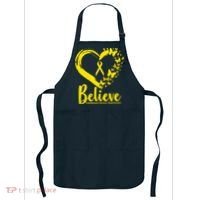 Believe Childhood Cancer Awareness Apron thumb 0