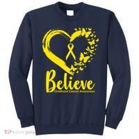 Believe Childhood Cancer Awareness Sweatshirt thumb 0