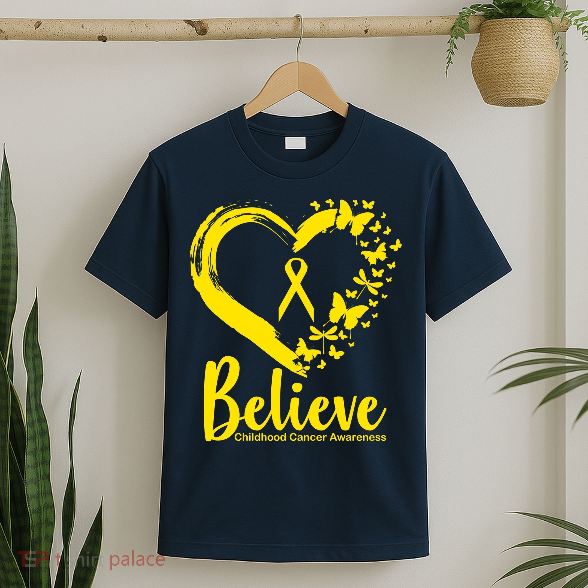 Believe Childhood Cancer Awareness T-Shirt