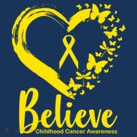 Believe Childhood Cancer Awareness Coaster thumb 2