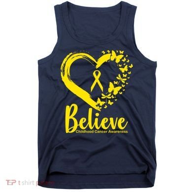 Believe Childhood Cancer Awareness Tank Top