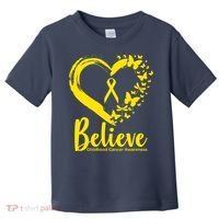 Believe Childhood Cancer Awareness Toddler T-Shirt thumb 0