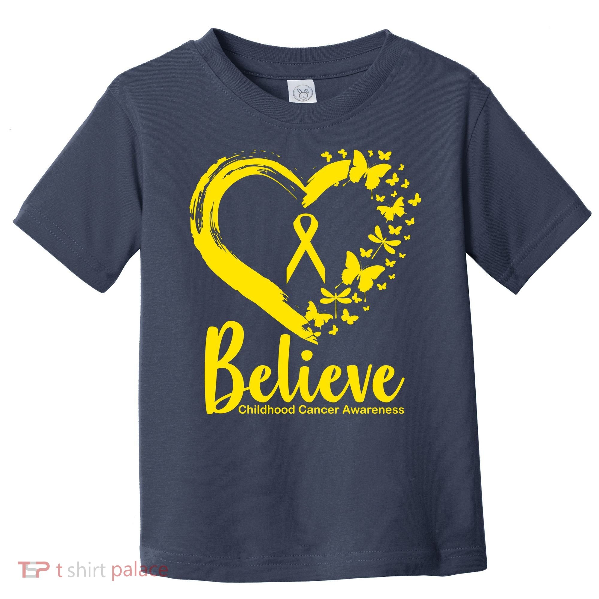 Believe Childhood Cancer Awareness Toddler T-Shirt