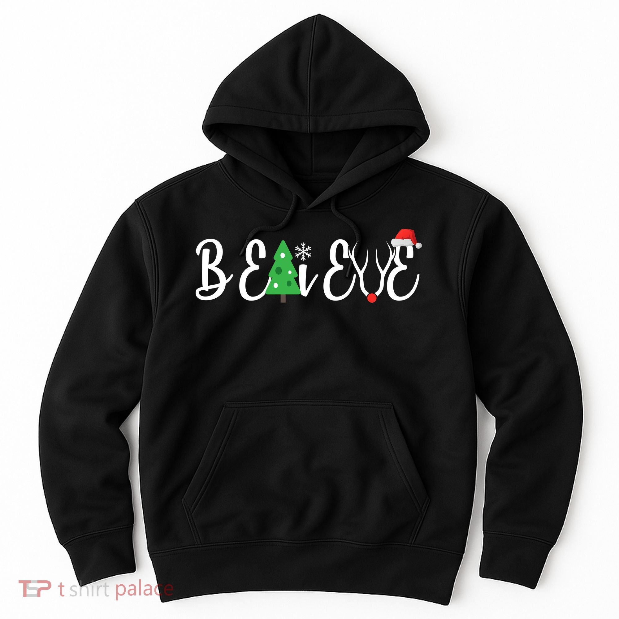 Believe In Christmas Cute Hoodie