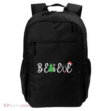 Believe In Christmas Cute Backpack