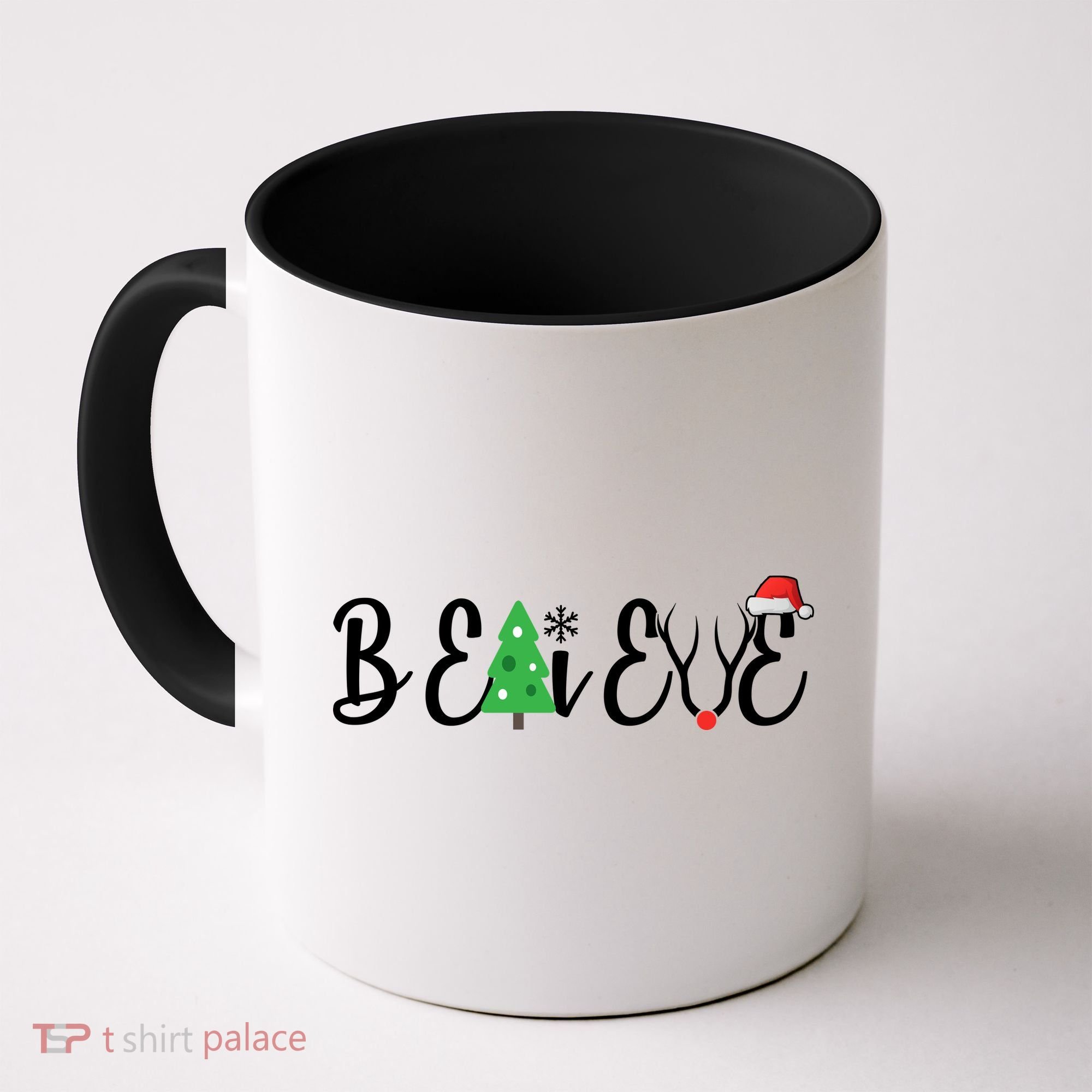 Believe In Christmas Cute Coffee Mug