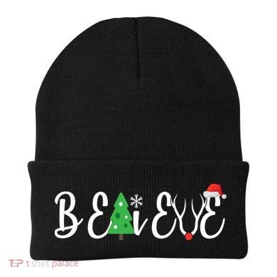 Believe In Christmas Cute Beanie