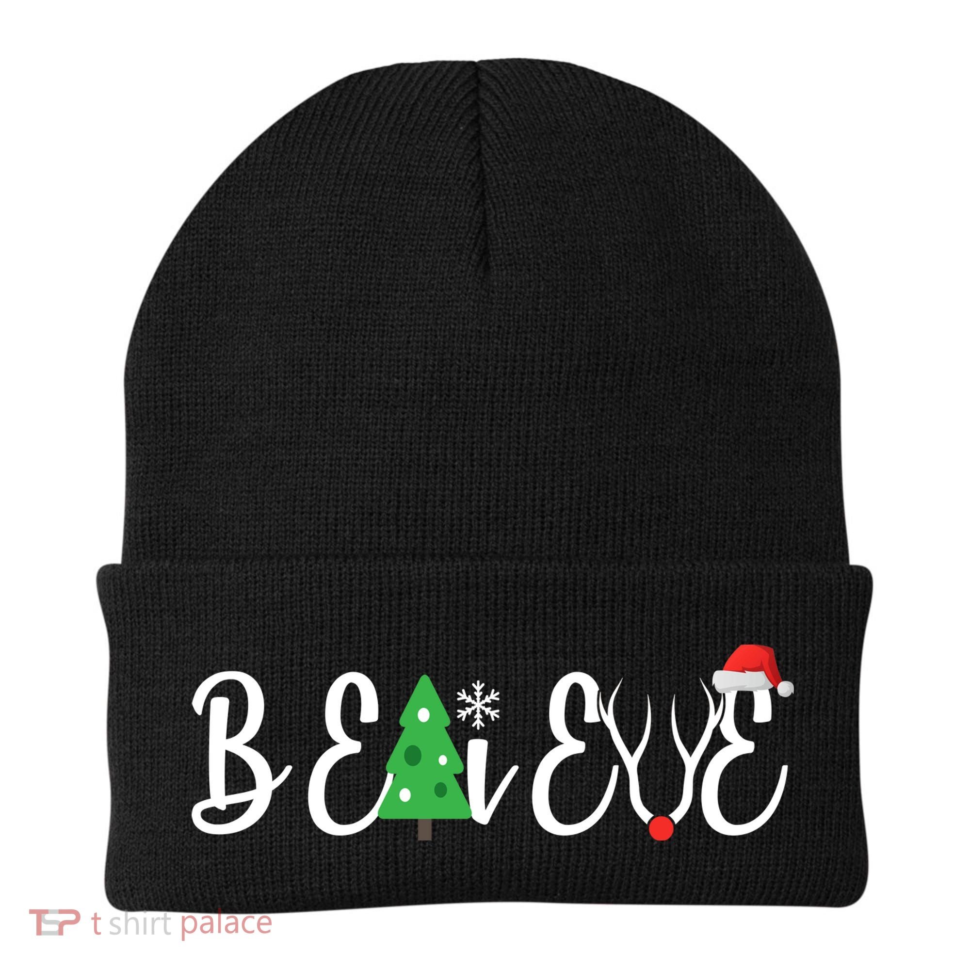 Believe In Christmas Cute Beanie